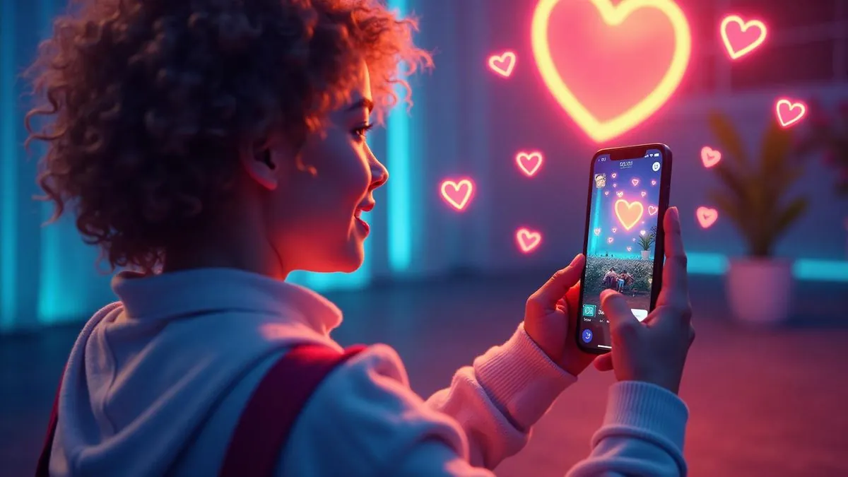 Creator hosting a TikTok live shopping stream with viewers engaging in real time